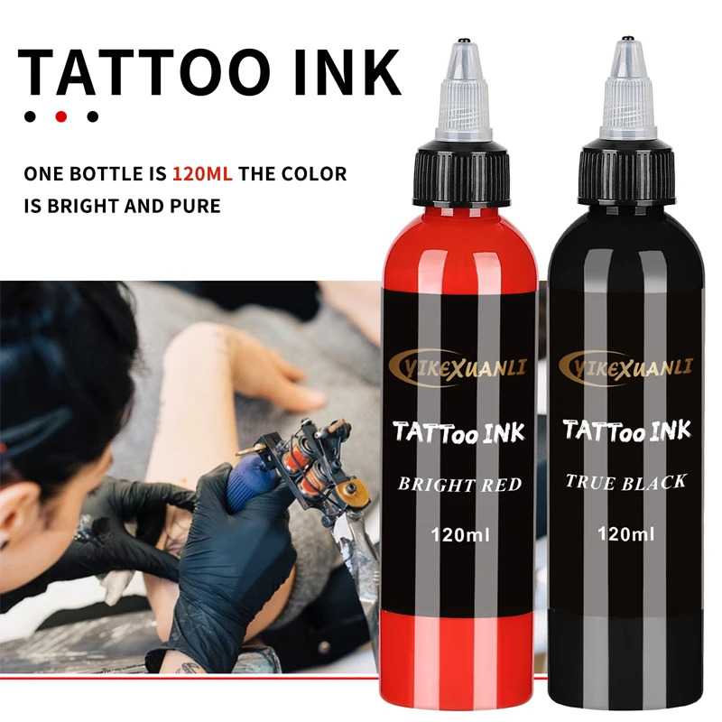 120Ml Pigmen Tinta Tato Merah/ - Beauty Makeup Kit Box ulasan dan harga