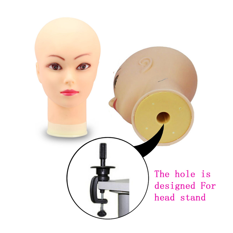 Kepala Manekin Latihan Wig Ram - Beauty Makeup Training ulasan dan harga