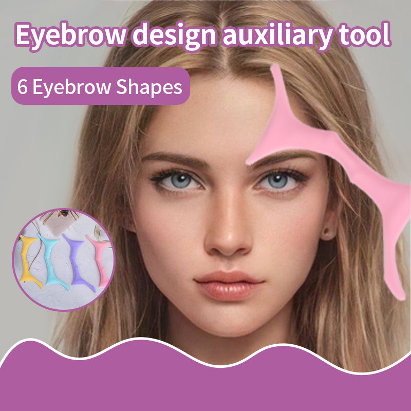 Alat Pembentuk Alis Silikon 6  - Beauty Makeup Kit ulasan dan harga