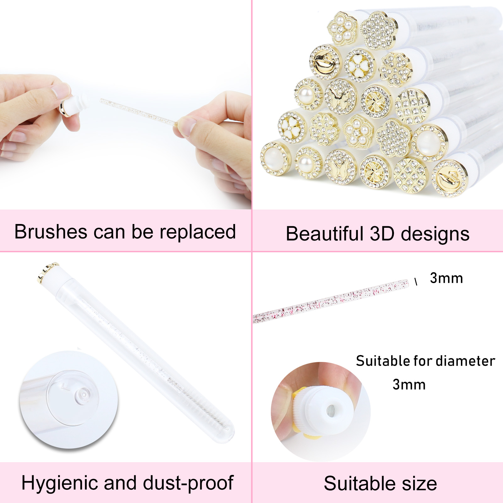 Tabung Tongkat Maskara 30 Buah - Beauty Makeup Brands ulasan dan harga