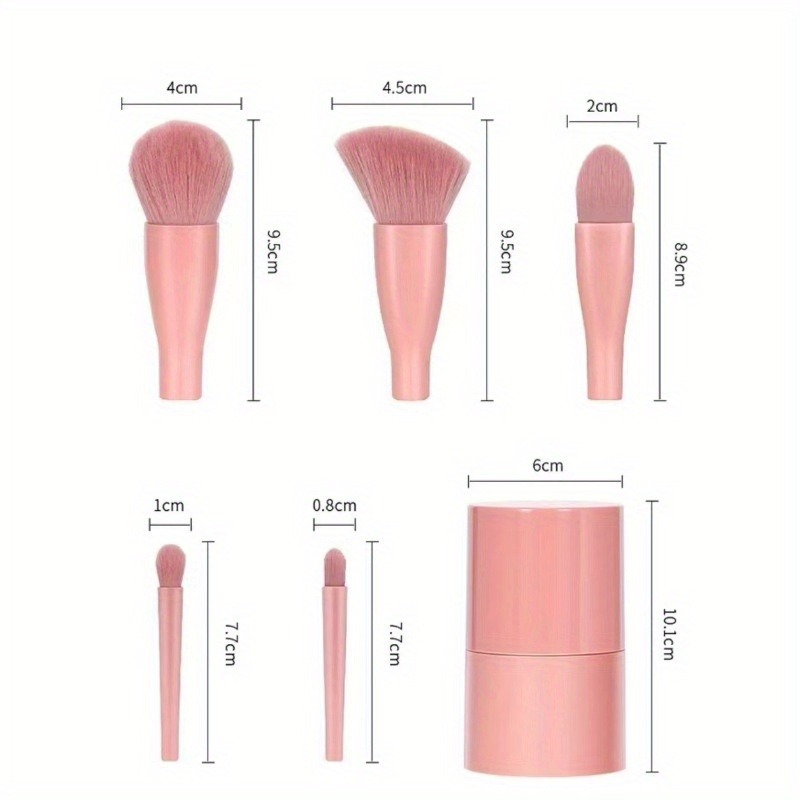 5 Buah/Set Set Kotak Kuas Rias - Beauty Makeup Kit Box ulasan dan harga