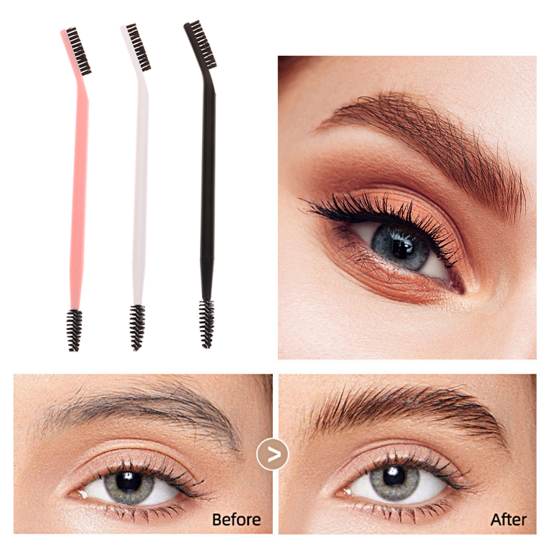 Sikat Alis Dua Sisi Penata Bul - Beauty Makeup Brands ulasan dan harga