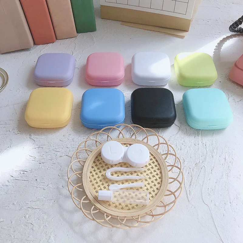 Kotak lensa kontak Mini, wadah - Beauty Makeup Kit ulasan dan harga