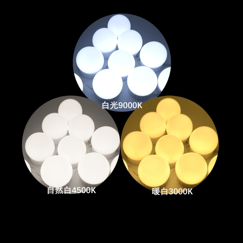 Lampu Rias LED Tanpa Bor Tempe - Beauty Makeup Desk ulasan dan harga