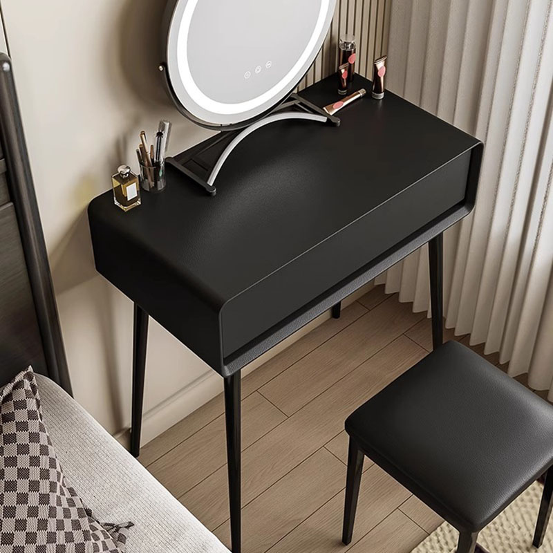 Meja Rias Sudut Modern Kayu Or - Makeup Beauty Lounge ulasan dan harga