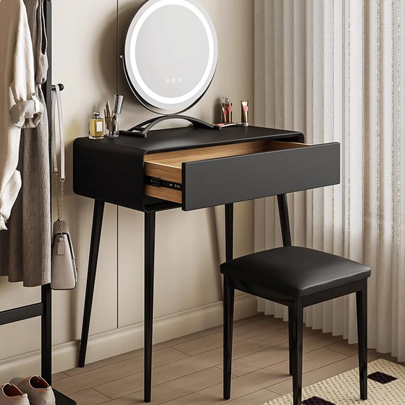 Meja Rias Sudut Modern Kayu Or - Makeup Beauty Lounge ulasan dan harga