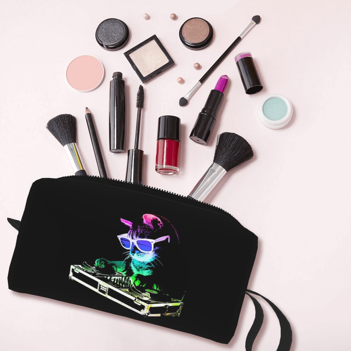 Tas Rias House Cat Rainbow Dj  - Makeup Beauty House ulasan dan harga