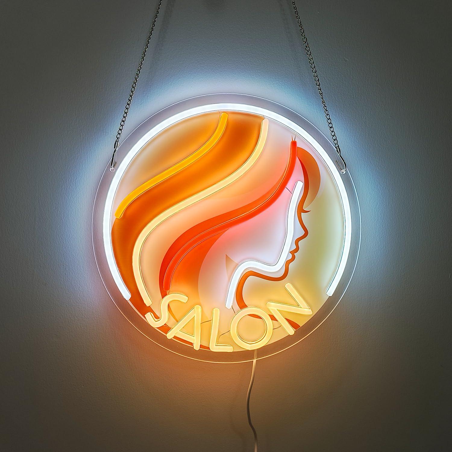 Lampu LED Neon Sign USB Dimmab - Makeup Beauty Lounge ulasan dan harga