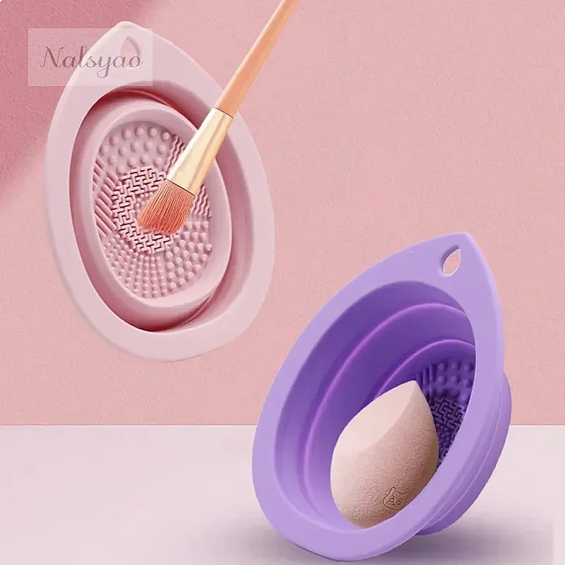 Kotak Pembersih Kuas Makeup Li - Beauty Home Makeup ulasan dan harga