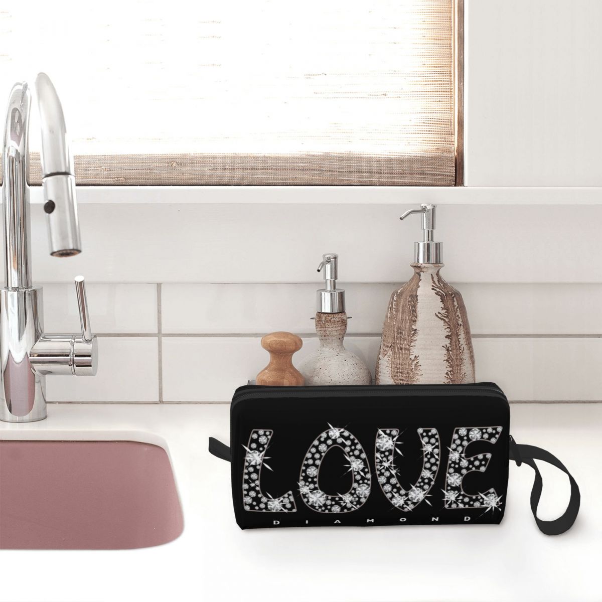 Tas Perlengkapan Mandi Custom  - Beauty Makeup Kit Box ulasan dan harga